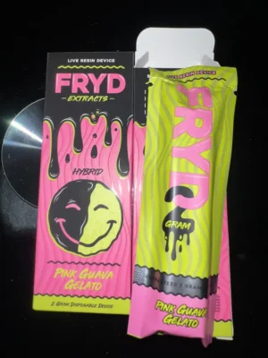 Pink Guava Gelato Fryd Carts